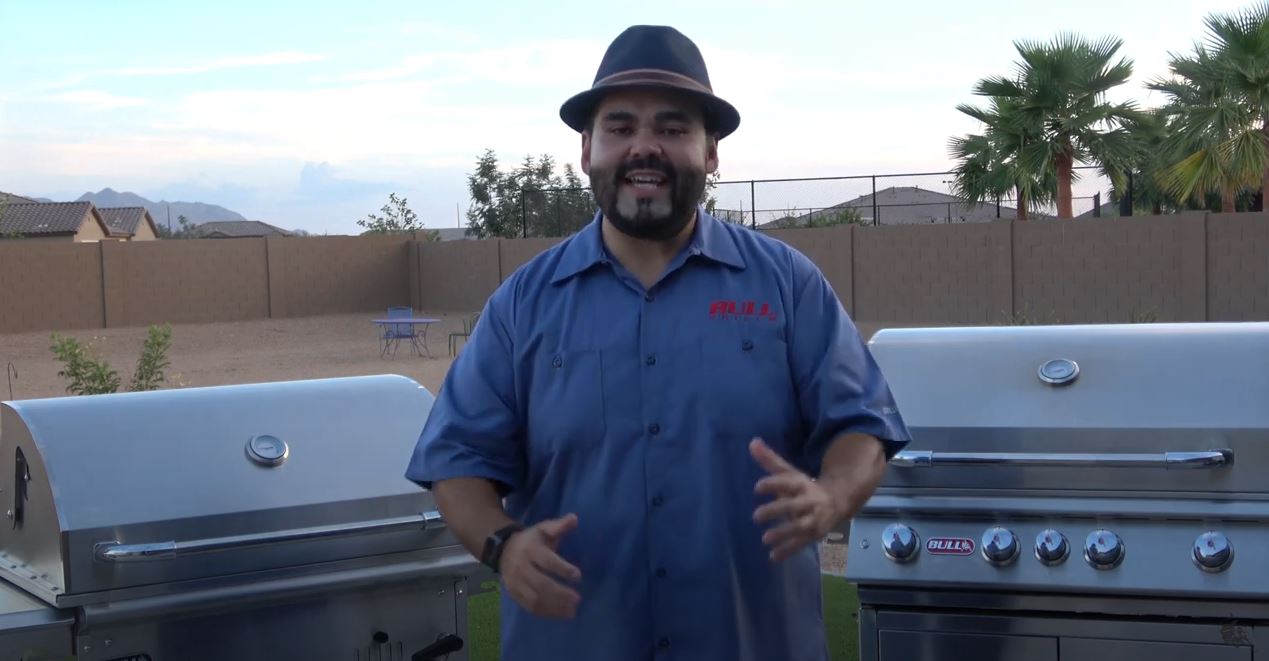 Cooking on the Bull Bison Charcoal Grill with Chef Anthony