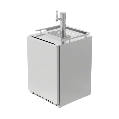 Bull Outdoor Rated Kegerator with Single Tap – transparent product view