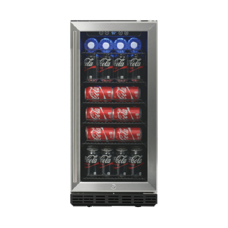 Bull 90L Slimline Outdoor Glass Door Refrigerator – transparent product view