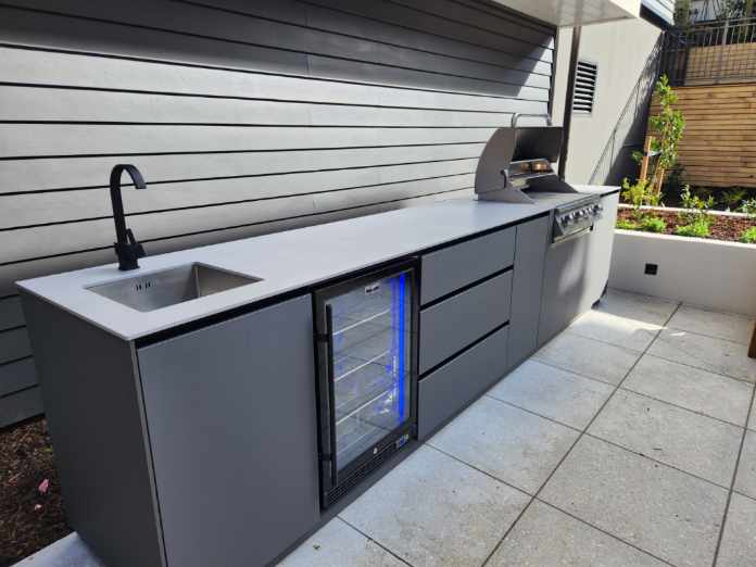 Aria Bay Outdoor Kitchen by Love Kitchens