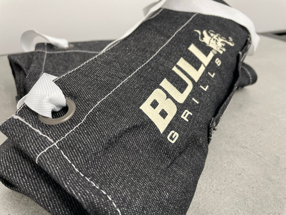 Bull BBQ Black Denim Apron