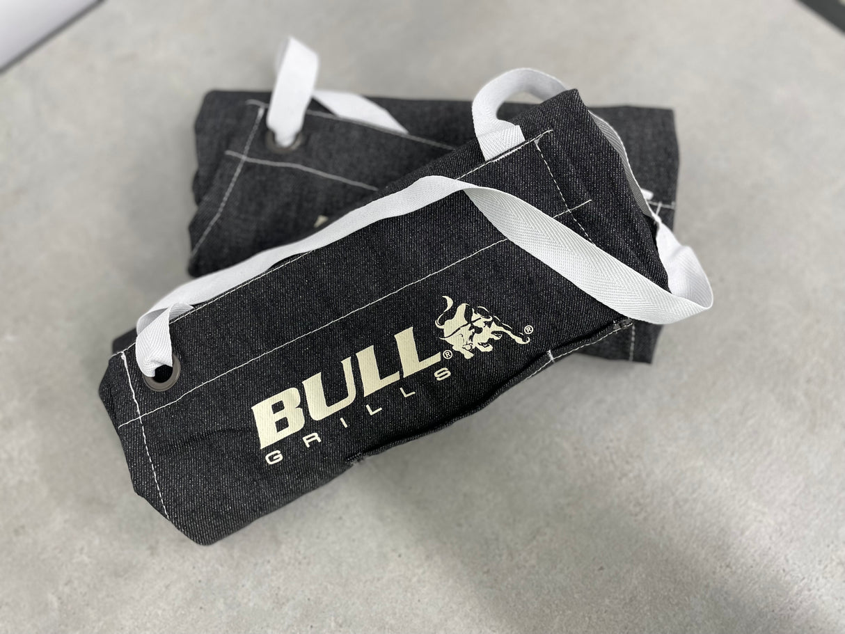 Bull BBQ Black Denim Apron