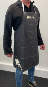 Bull BBQ Black Denim Apron